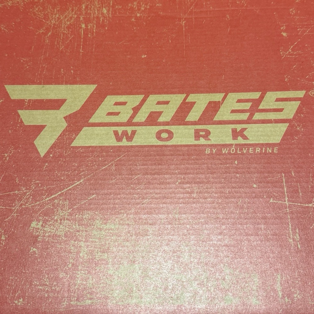 Bates By Wolverine Chelsea Bartlett Waterproof Steel Toe Brown Leather Size 11 - Picture 11 of 11